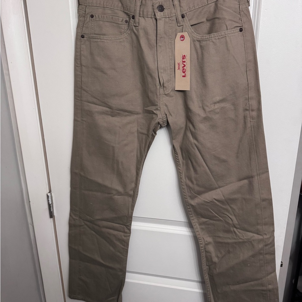 Levi's Tan 505s 34x30